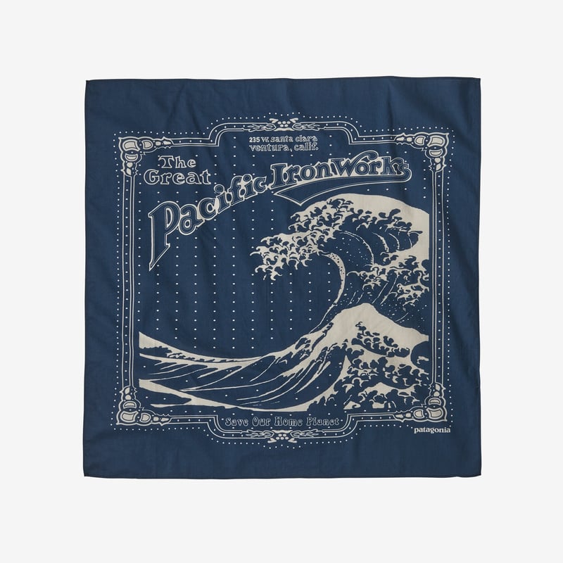 Patagonia Bandana - GPIW: Stone Blue