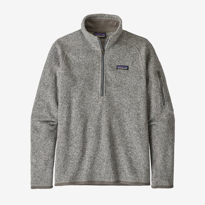 Patagonia Women's Better Sweater® 1/4-Zip Fleece - Birch White