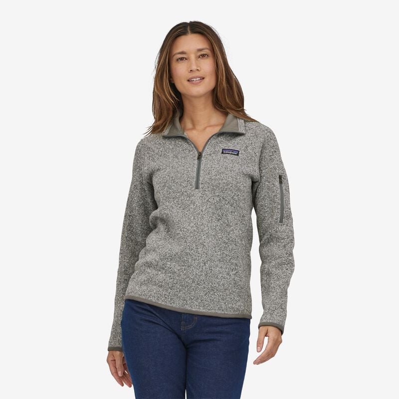 Patagonia Women's Better Sweater® 1/4-Zip Fleece - Birch White