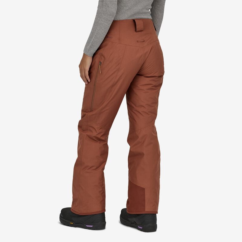 Patagonia Women's Insulated Powder Town Pants - Regular - Sisu Brown