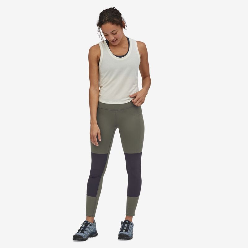 Patagonia Women's Pack Out Hike Tights - Basin Green