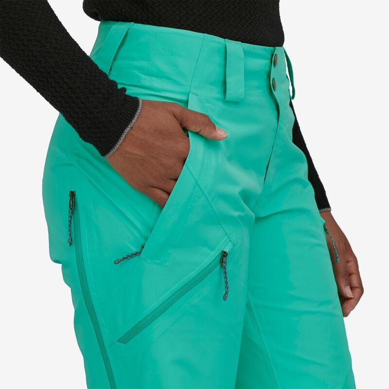 Patagonia Women's Powder Town Pants - Cloudberry Orange