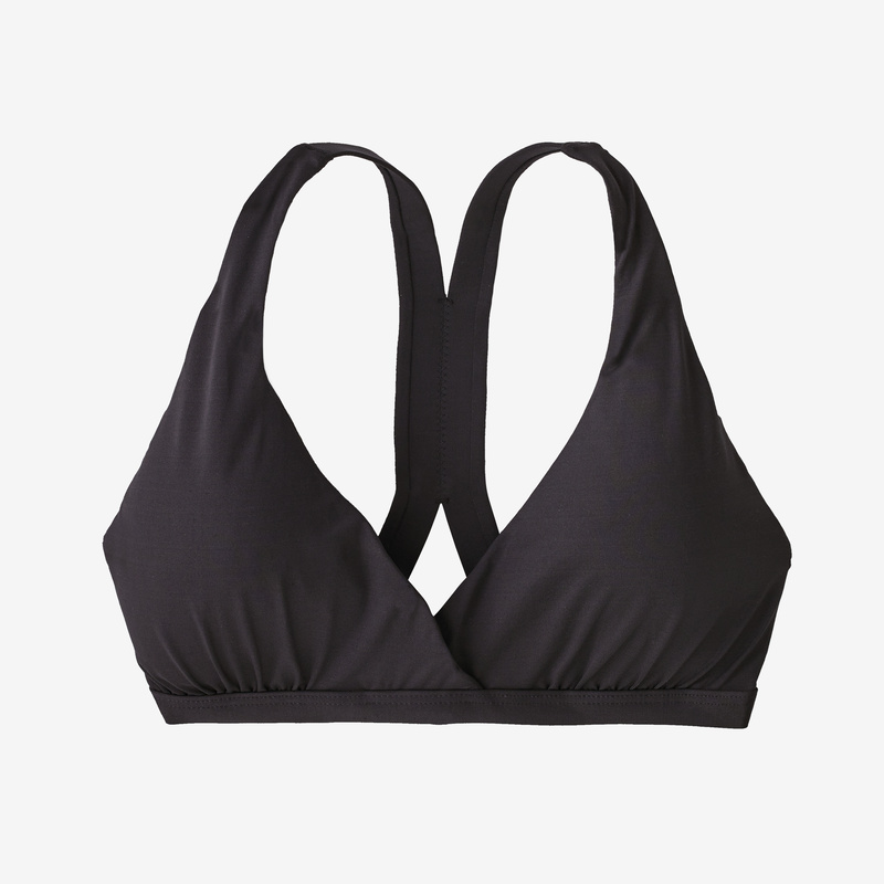Patagonia Women's Bottom Turn Racerback Bikini Top - Ink Black