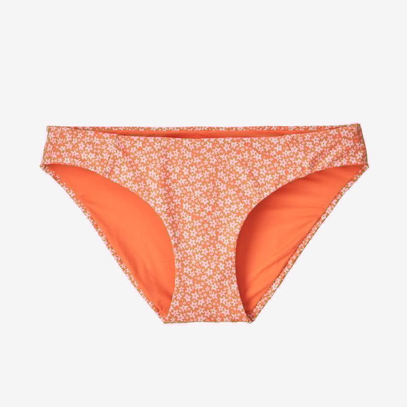 Patagonia Women's Sunamee Bikini Bottoms - Bell Flower: Tigerlily Orange