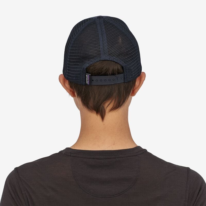 Patagonia P-6 Logo LoPro Trucker Hat - Navy Blue