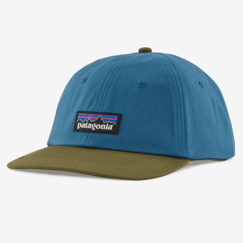 Patagonia P-6 Label Trad Cap - Wavy Blue