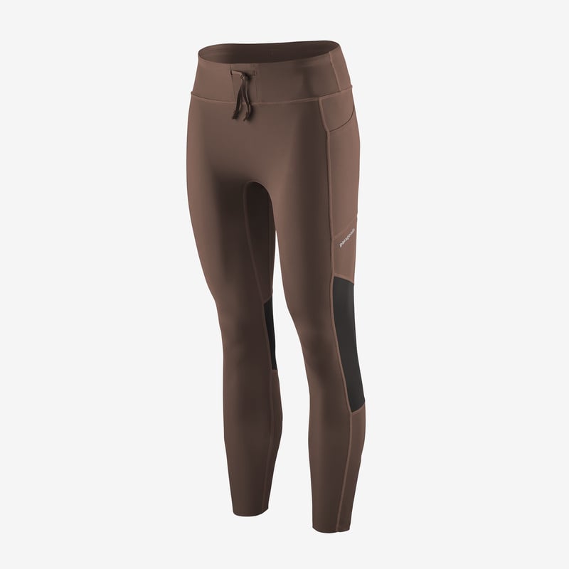 Patagonia Women's Endless Run 7/8 Tights - Cone Brown