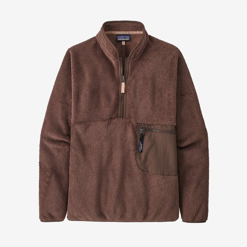 Patagonia Women's Re-Tool Fleece 1/2-Zip Pullover - Dusky Brown - Cone Brown X-Dye