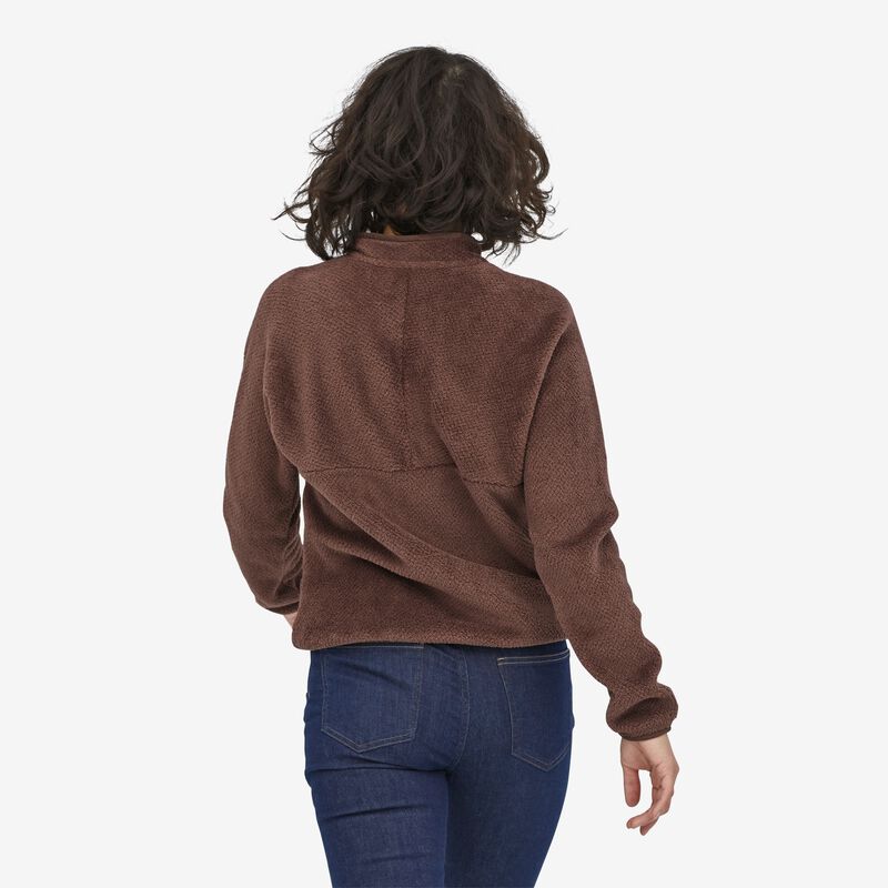 Patagonia Women's Re-Tool Fleece 1/2-Zip Pullover - Dusky Brown - Cone Brown X-Dye