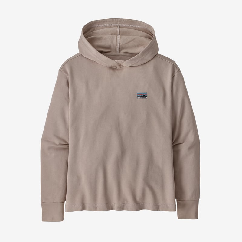 Patagonia Women's Regenerative Organic Certified™ Cotton Essential Hoody - Shroom Taupe