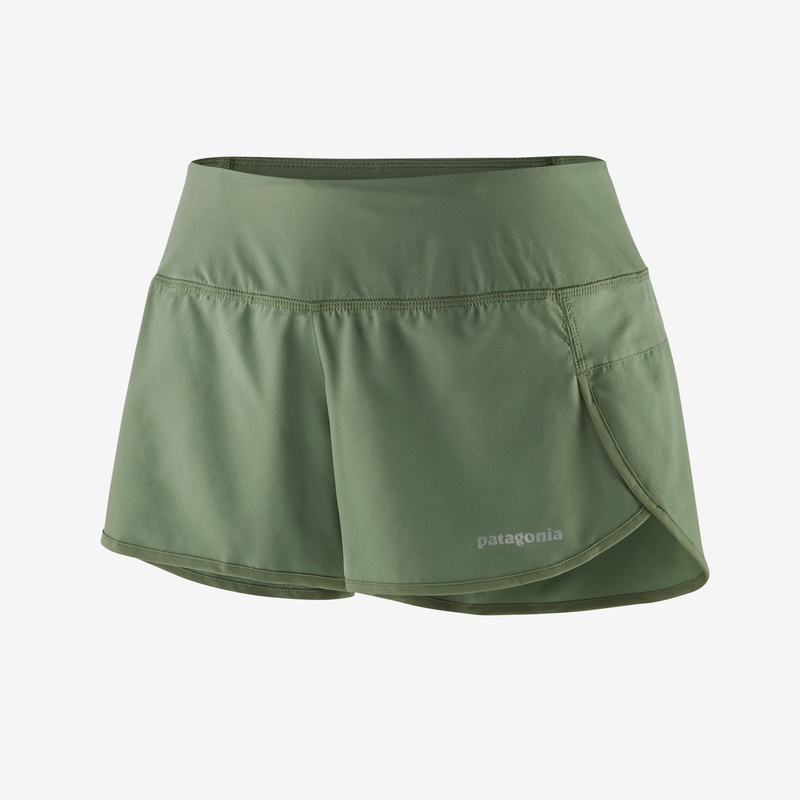 Patagonia Women's Strider Running Shorts - 3½" - Sedge Green