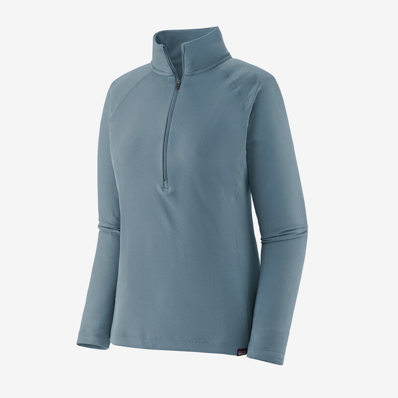 Patagonia Women's Capilene® Midweight Zip-Neck - Light Plume Grey