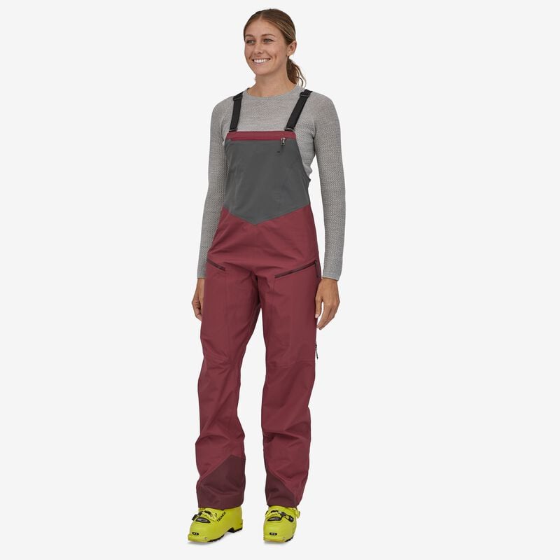 Patagonia Women's SnowDrifter Bibs - Smolder Blue