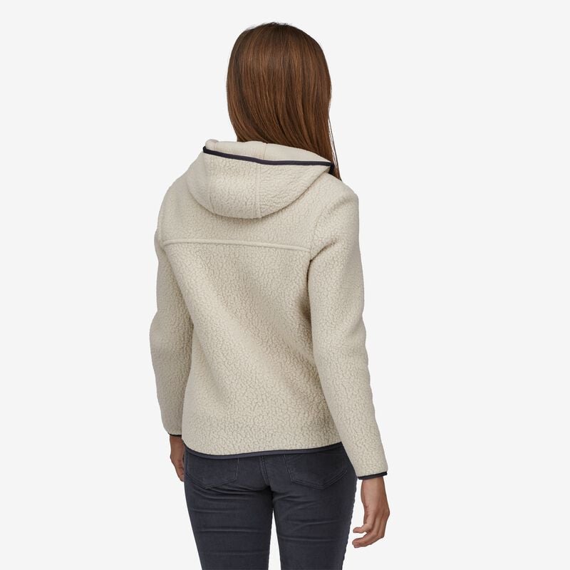 Patagonia Women's Retro Pile Fleece Hoody - Pelican