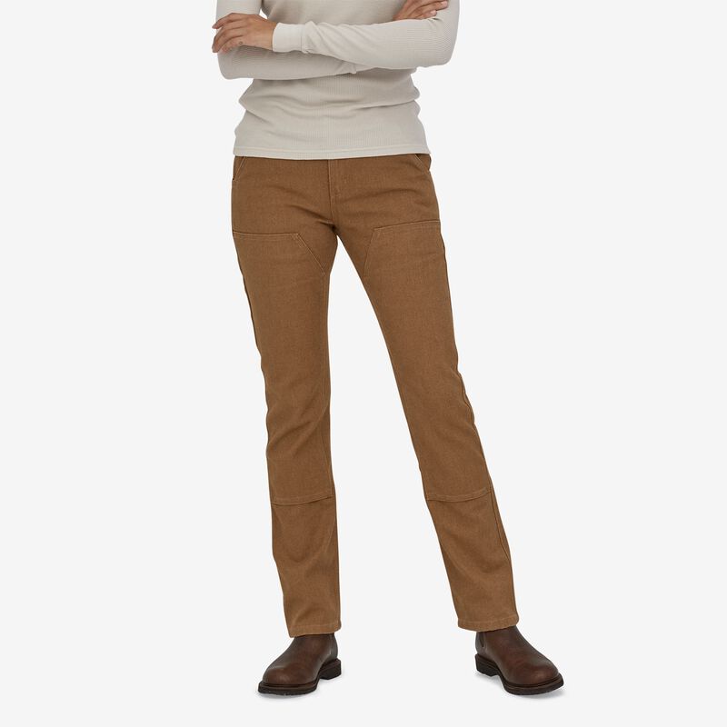 Patagonia Women's Slim All Seasons Hemp® Pants - Regular - Coriander Brown