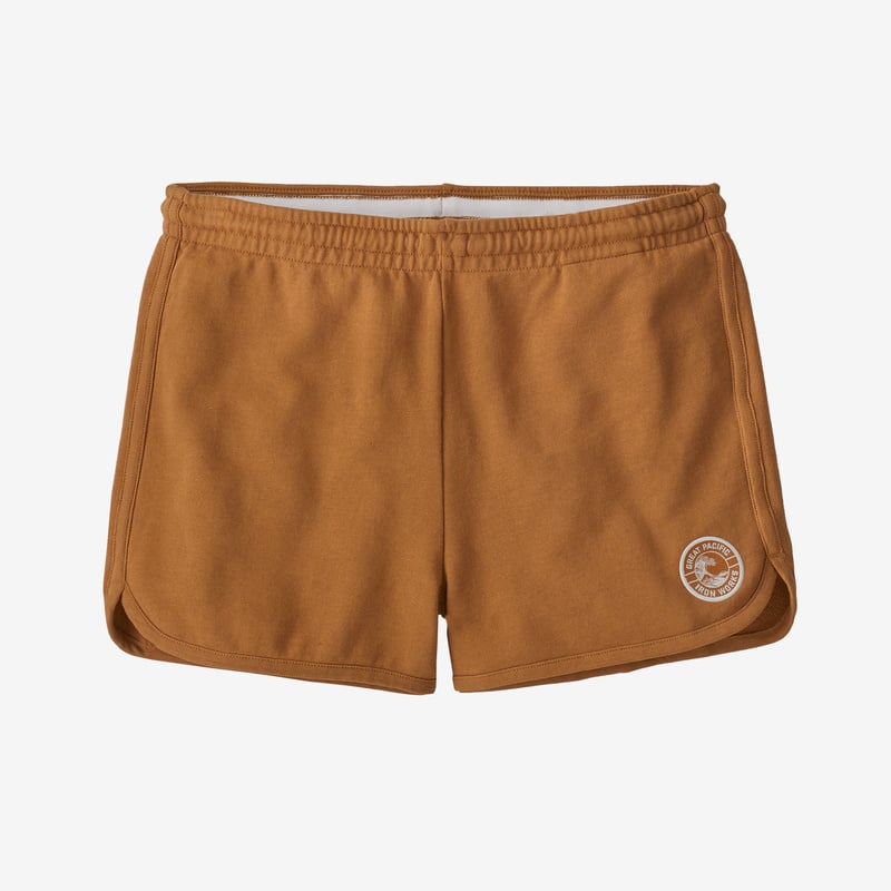 Patagonia Women's GPIW™ Crest Organic Sweatshorts - Umber Brown