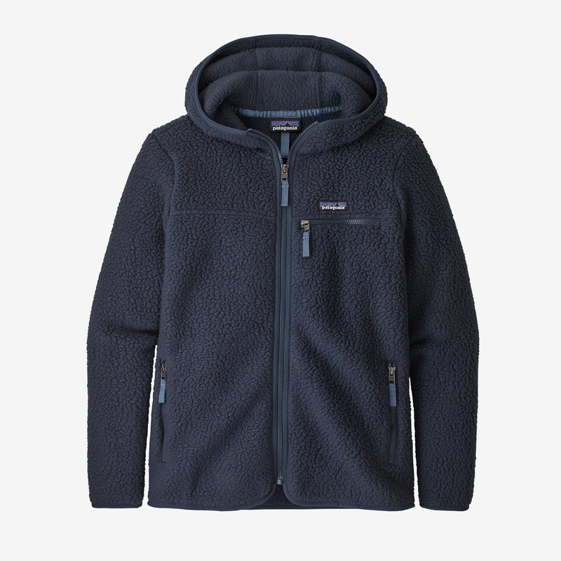 Patagonia Women's Retro Pile Fleece Hoody - New Navy