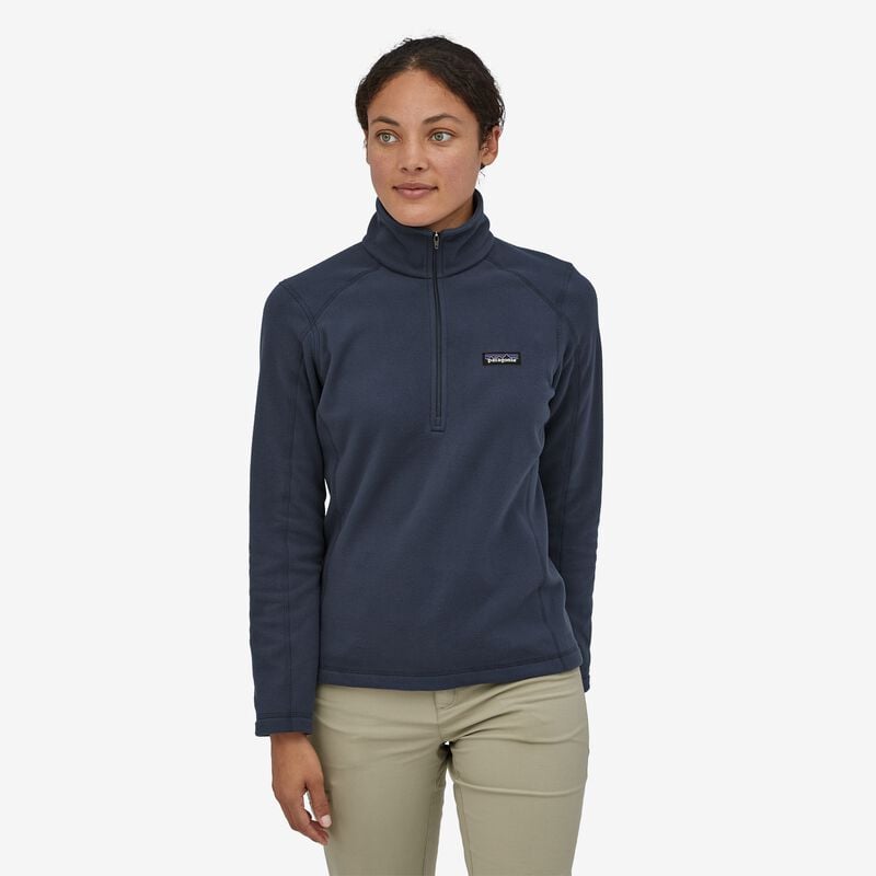 Patagonia Women's Micro D® 1/4-Zip Fleece - New Navy