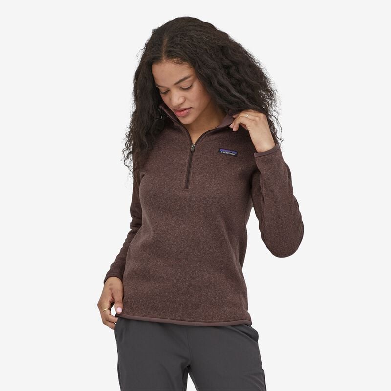Patagonia Women's Better Sweater® 1/4-Zip Fleece - Dusky Brown