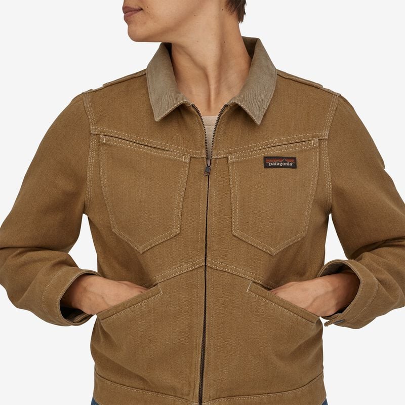 Patagonia Women's Iron Forge Hemp® Canvas Ranch Jacket - Stone Blue
