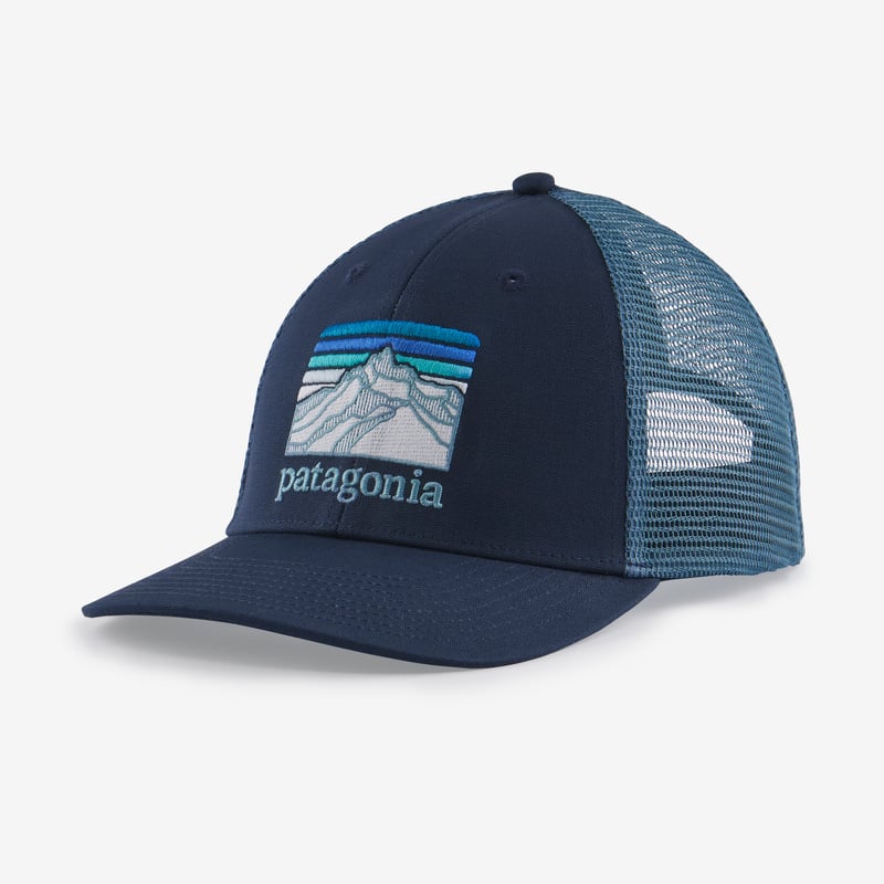 Patagonia Line Logo Ridge LoPro Trucker Hat - New Navy