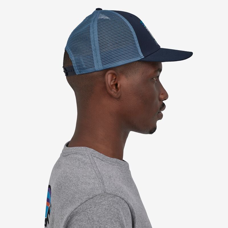 Patagonia Line Logo Ridge LoPro Trucker Hat - New Navy