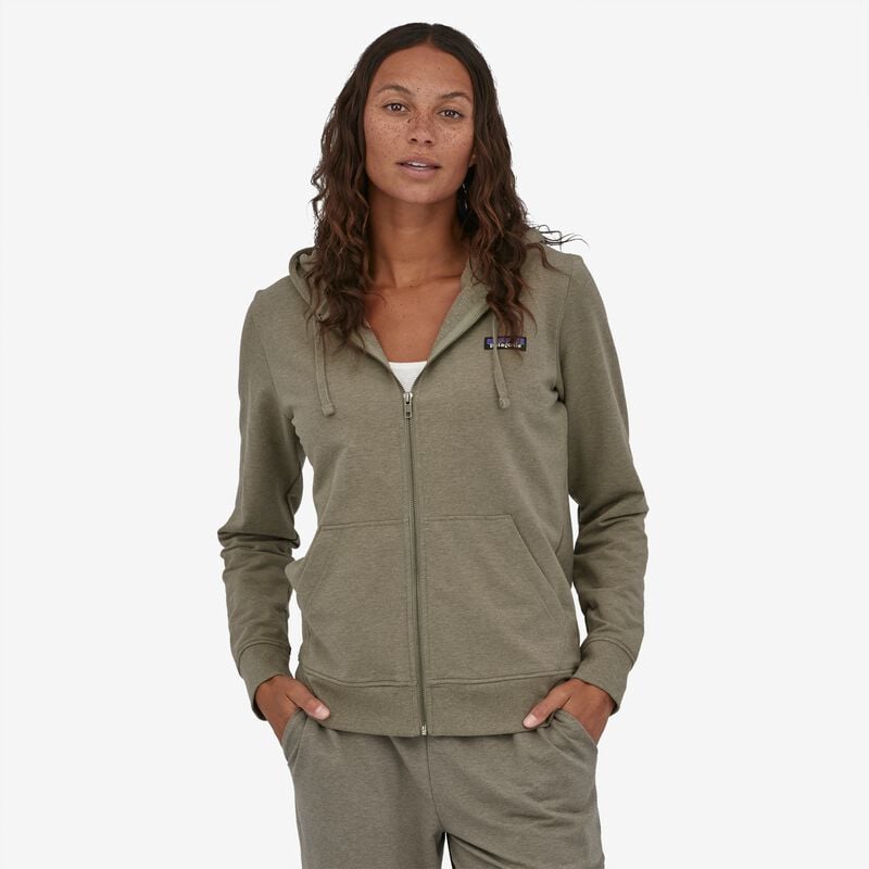 Patagonia Women's Ahnya Full-Zip Fleece Hoody - Garden Green