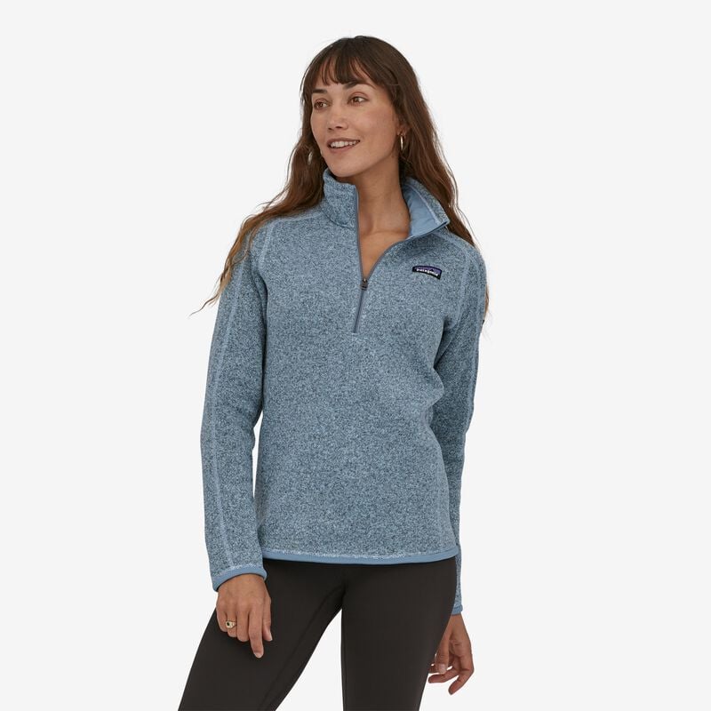 Patagonia Women's Better Sweater® 1/4-Zip Fleece - Steam Blue