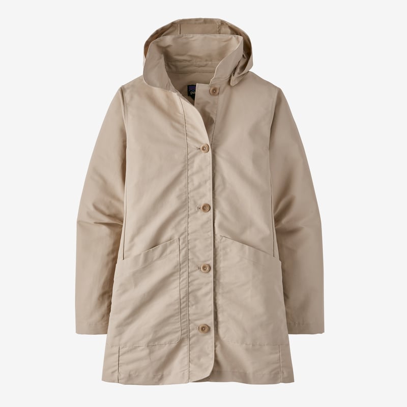 Patagonia Women's Transitional Trench Jacket - Oar Tan