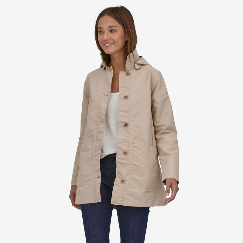 Patagonia Women's Transitional Trench Jacket - Oar Tan