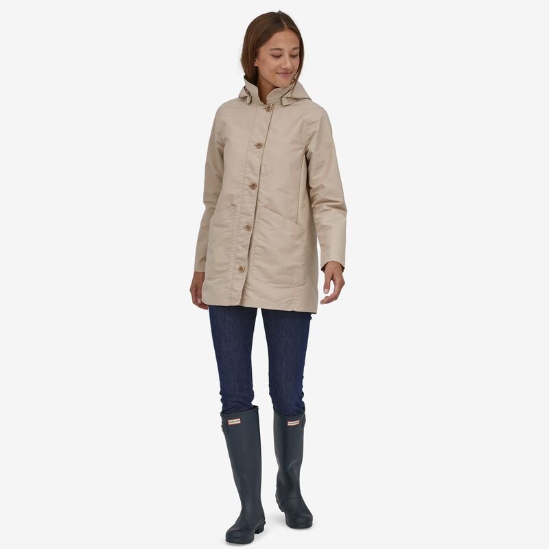 Patagonia Women's Transitional Trench Jacket - Oar Tan