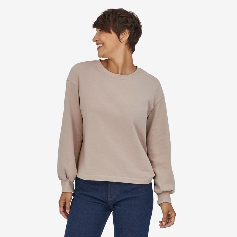 Patagonia Women's Regenerative Organic Certified™ Cotton Essential Pullover - Shroom Taupe