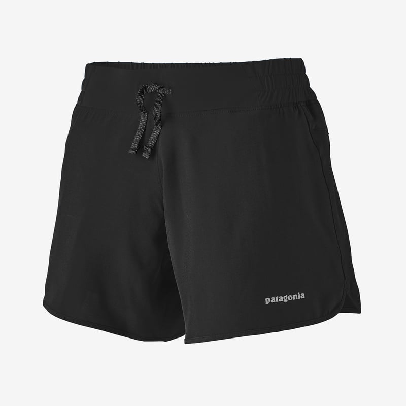 Patagonia Women's Nine Trails Shorts - 6" - Black