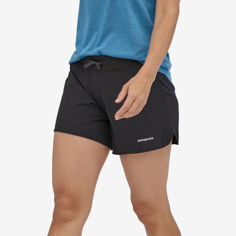 Patagonia Women's Nine Trails Shorts - 6" - Black