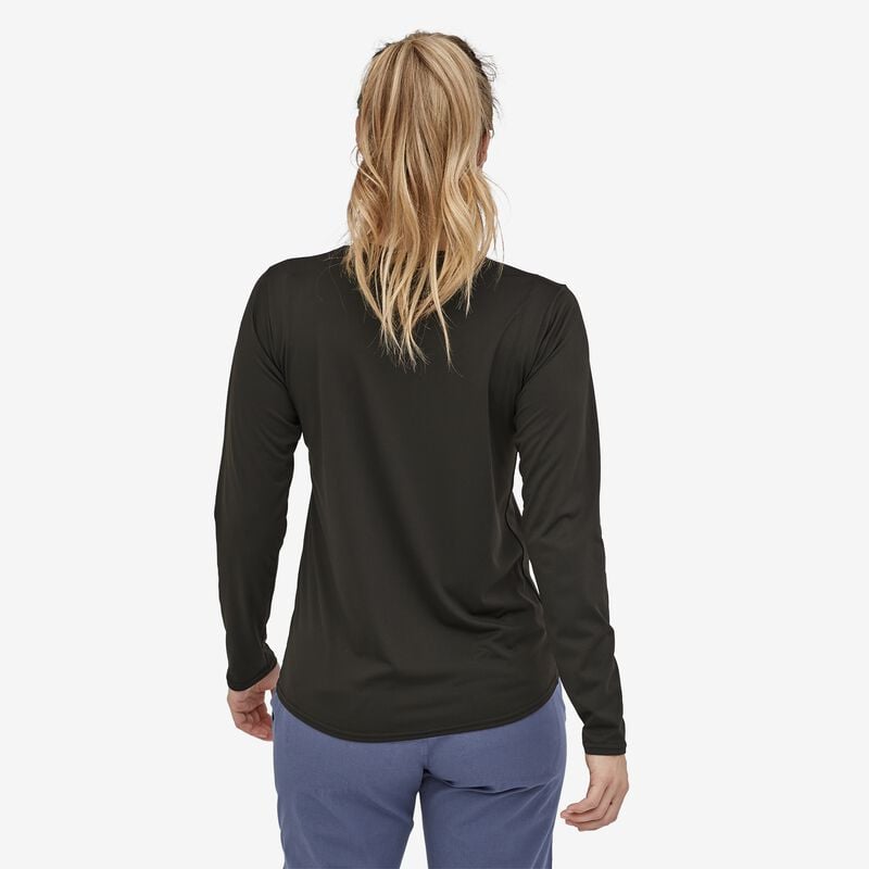 Patagonia Women's Long-Sleeved Capilene® Cool Daily Shirt - Black