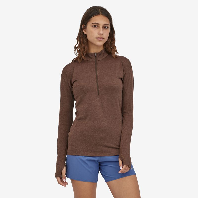 Patagonia Women's Seabrook Zip-Neck - Cone Brown