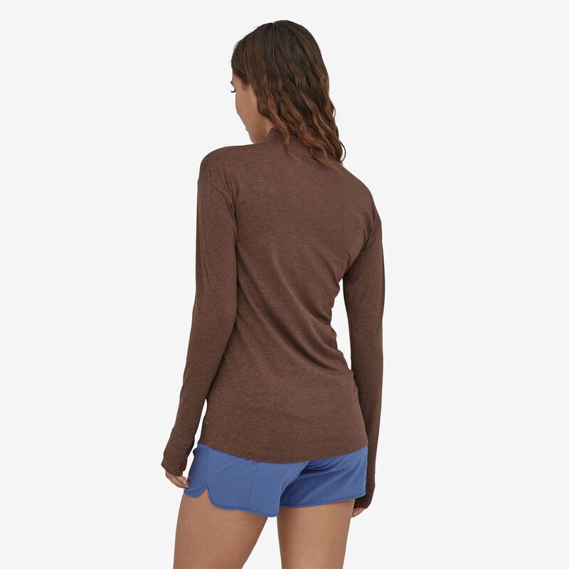 Patagonia Women's Seabrook Zip-Neck - Cone Brown