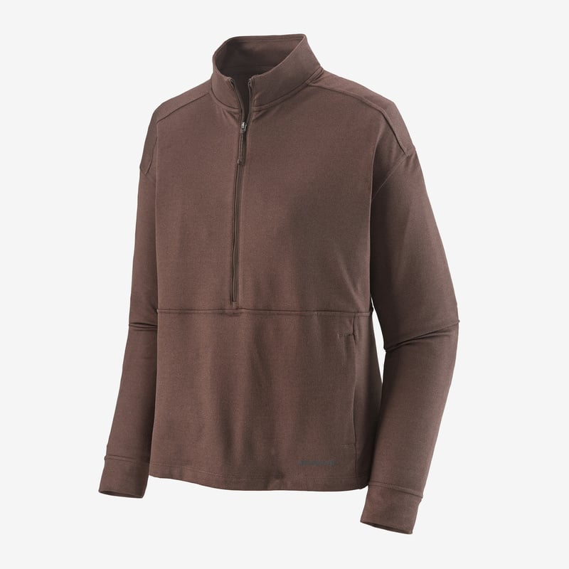 Patagonia Women's Pack Out Pullover - Cone Brown - Dusky Brown X-Dye