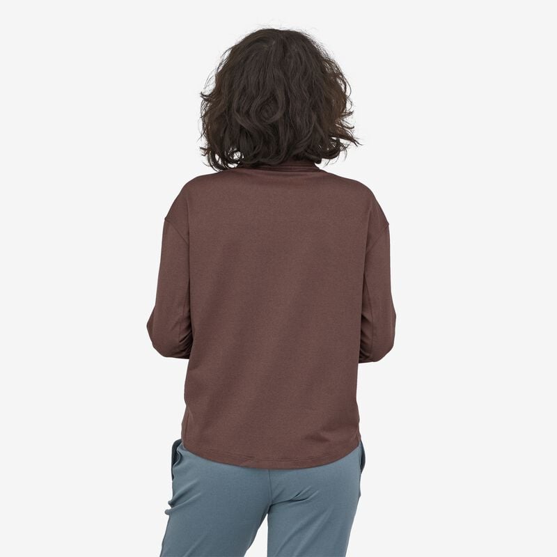 Patagonia Women's Pack Out Pullover - Cone Brown - Dusky Brown X-Dye