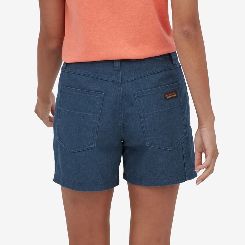 Patagonia Women's All Seasons Hemp Canvas Shorts - 5" - Stone Blue