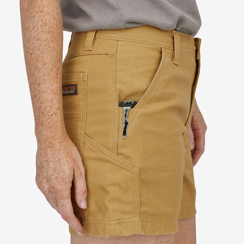 Patagonia Women's All Seasons Hemp Canvas Shorts - 5" - Stone Blue