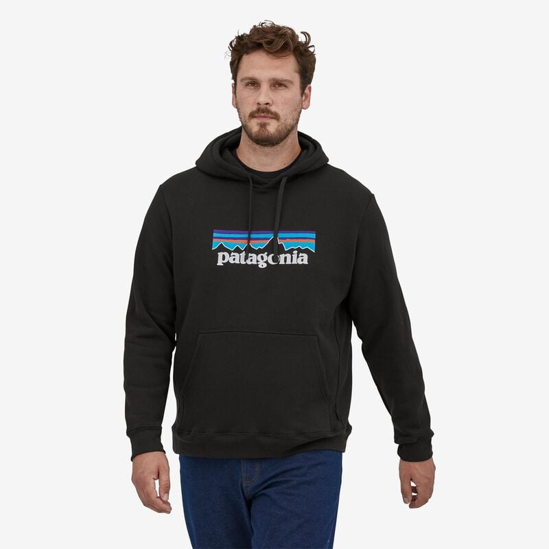 Patagonia P-6 Logo Uprisal Hoody - Black