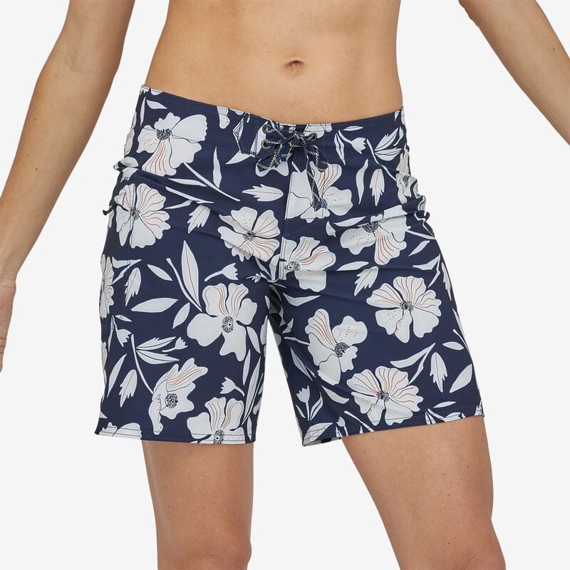 Patagonia Women's Stretch Hydropeak Boardshorts - 8" - Oak St: Tidepool Blue