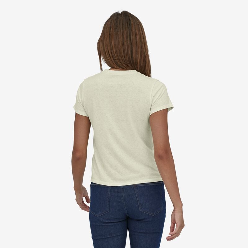 Patagonia Women's Wisdom Afoot Responsibili-Tee® - Stand Together: Birch White