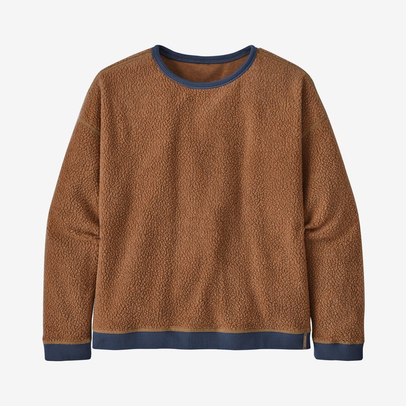 Patagonia Women's Shearling Fleece Crew - Beer Bottle Brown™
