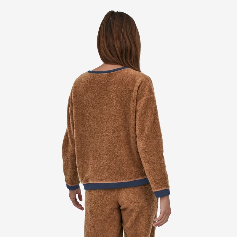 Patagonia Women's Shearling Fleece Crew - Beer Bottle Brown™
