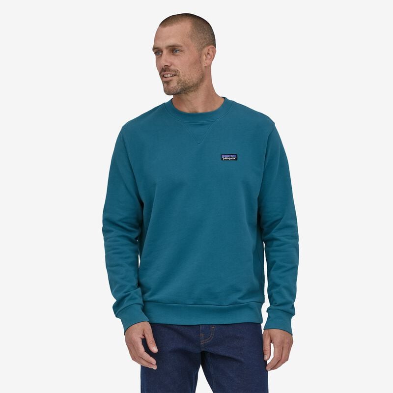 Patagonia Regenerative Organic Certified™ Cotton Crewneck Sweatshirt - Wavy Blue