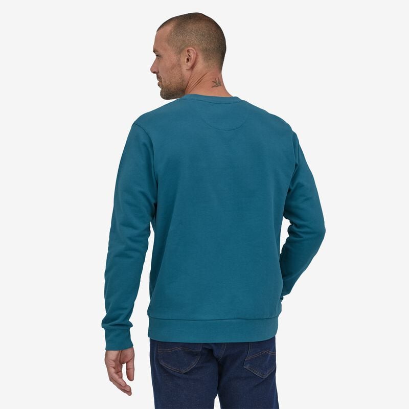 Patagonia Regenerative Organic Certified™ Cotton Crewneck Sweatshirt - Wavy Blue