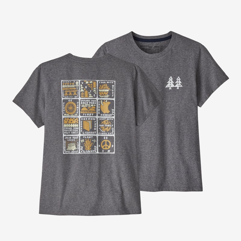 Patagonia Women's How to Change Responsibili-Tee® - Gravel Heather