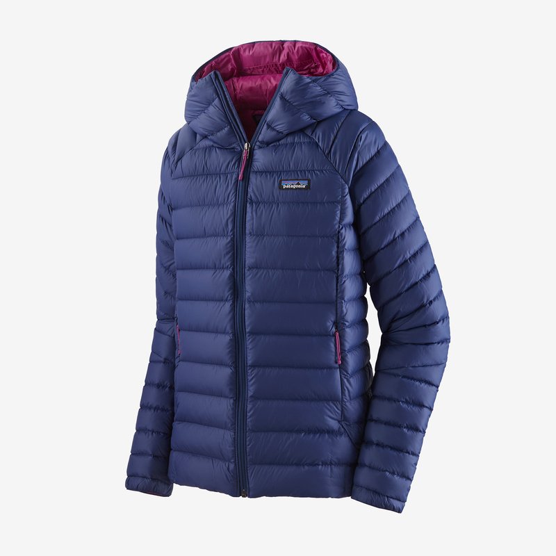 Patagonia Women's Down Sweater Hoody - Sound Blue